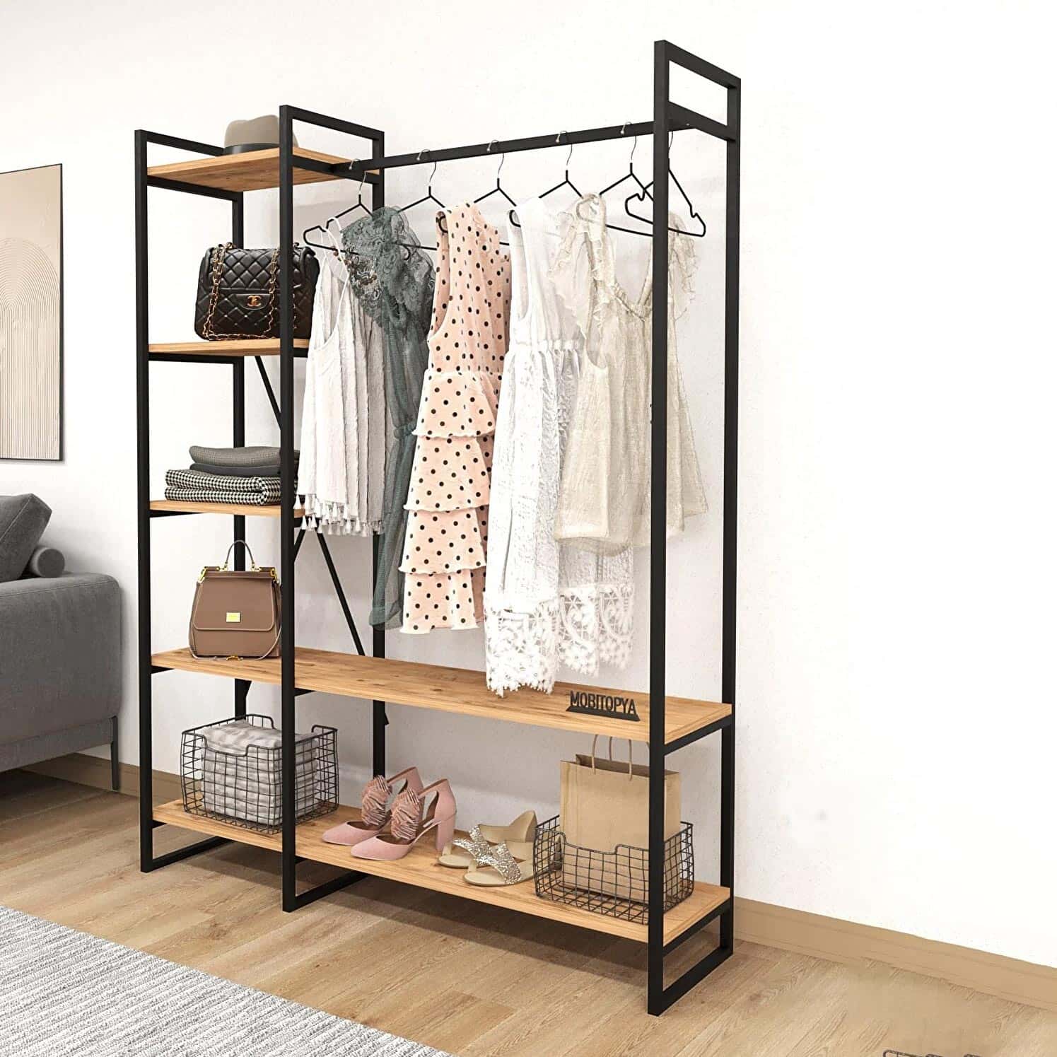 Indiana Stand-clothes hanger
