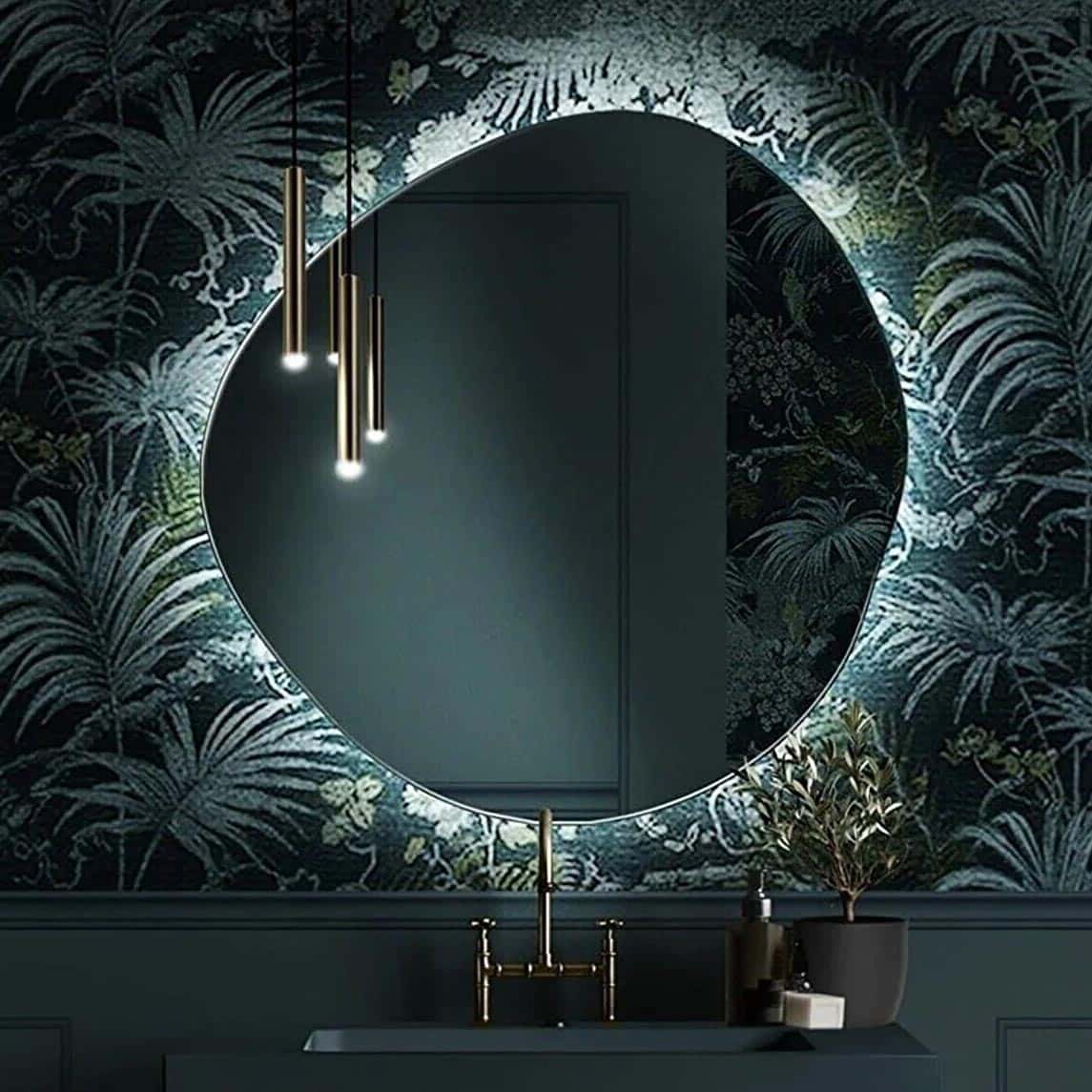 illuminated mirrors Iruka