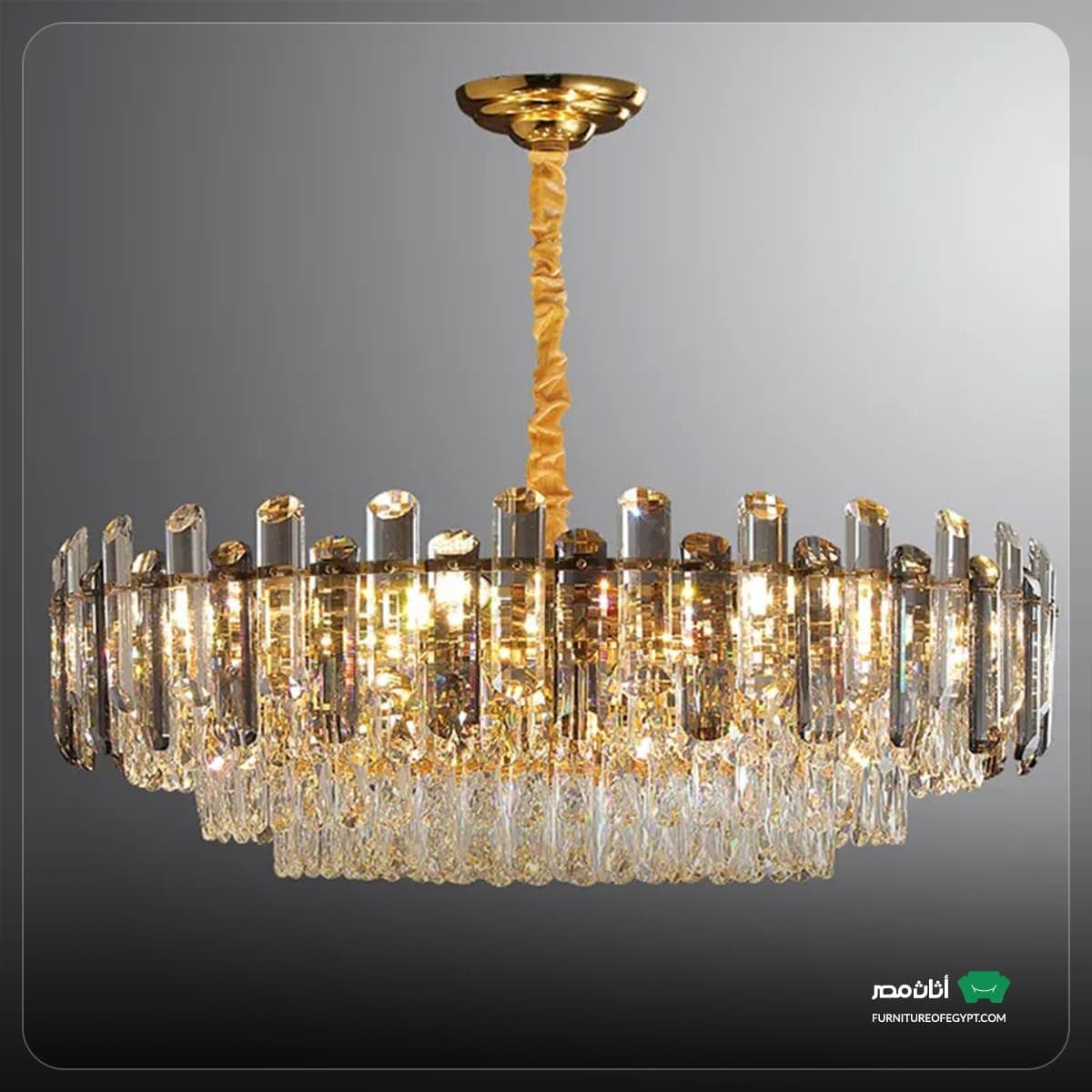 9869-600 Crystal chandelier 2