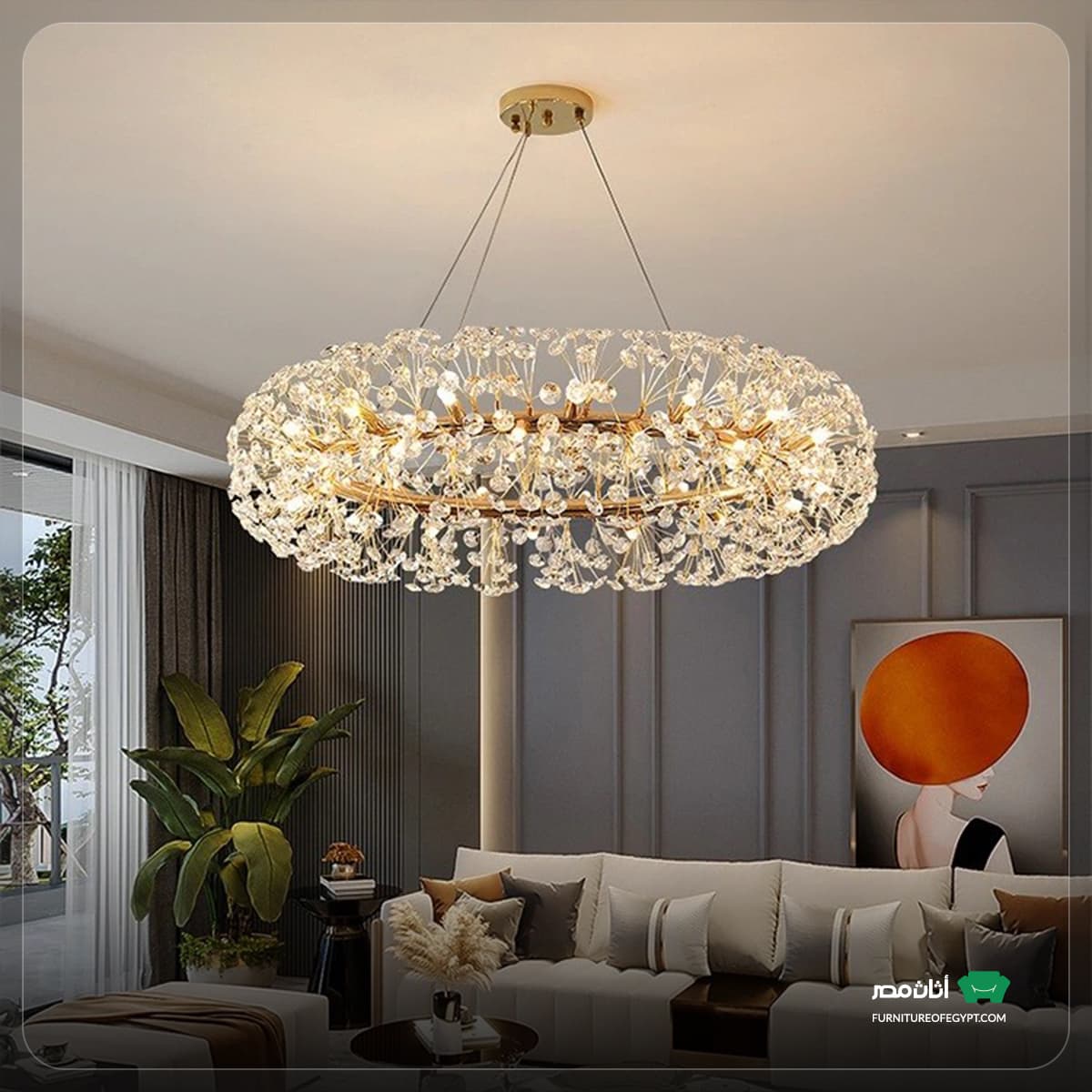 Crystal chandelier-9883