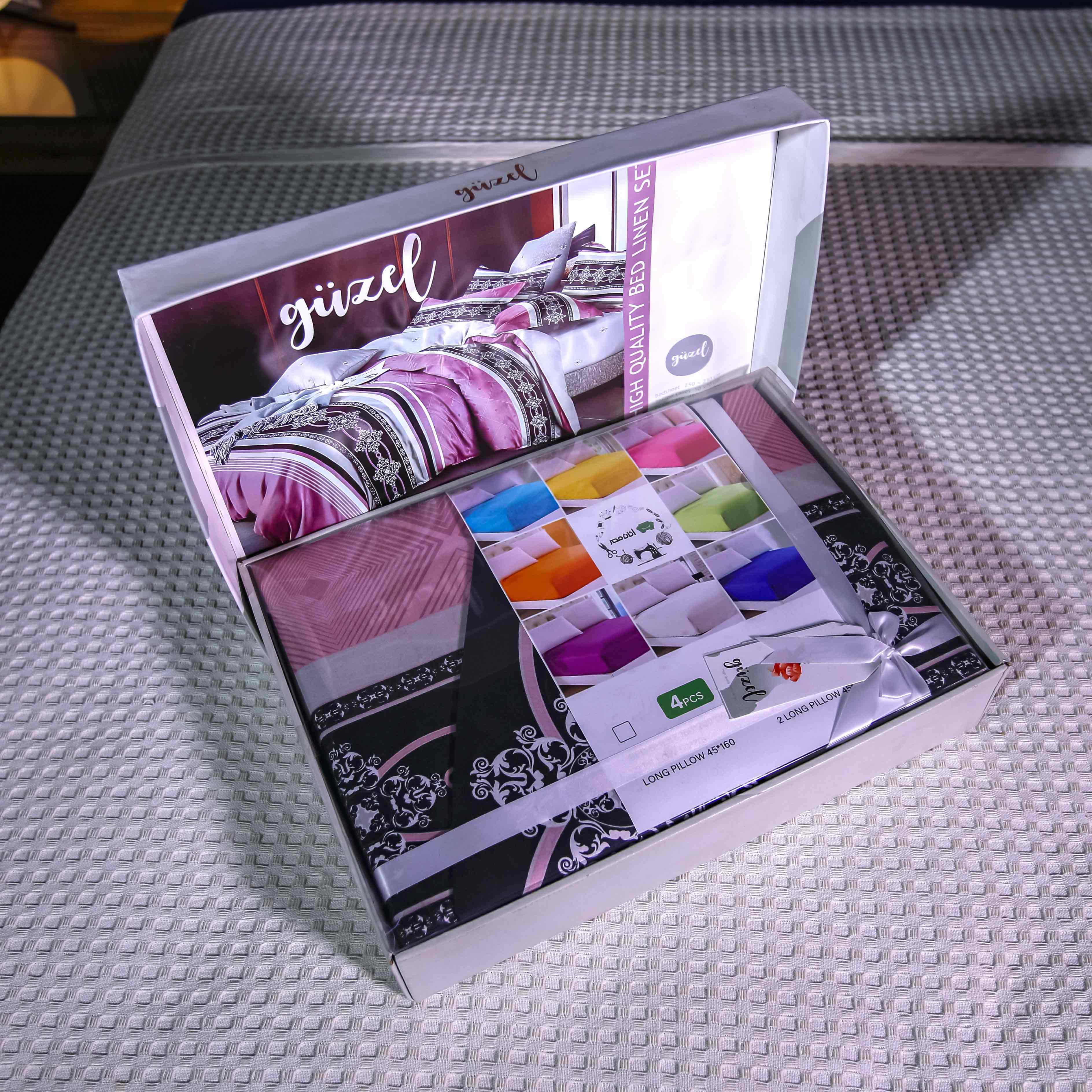 Patterned bedroom guzal sheet set 3